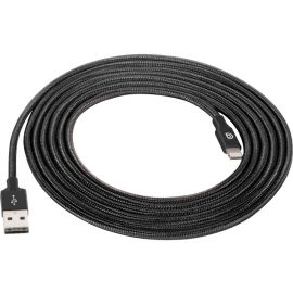 GRIFFIN USB TO LIGHTNING CABLE PREMIUM 5FT IN BLACK