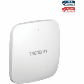 TRENDnet TEW-923DAP Dual Band IEEE 802.11 a/b/g/n/ac/ax 2.91 Gbit/s Wireless Access Point - Indoor - TAA Compliant