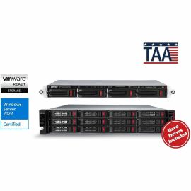 BUFFALO TeraStation 51220 12-Bay 48TB (4x12TB) Business Rackmount NAS Storage Hard Drives Included