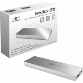 NEXSTAR SX M.2 IS A POCKET-SIZE USB 3.1 GEN 2 USB-C ENCLOSURE WITH A WRITE PROTE