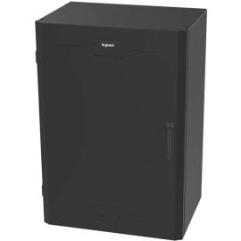 Ortronics 8RU Vertical Wall-Mount Cabinet, Full Door, 36