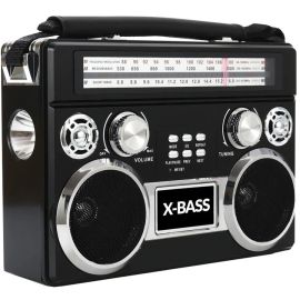 3 BAND BT RADIO W/FLASHLIGHT, BATTERY