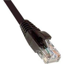 3FT BLACK BOOTED CAT6A STP PATCH CABLE